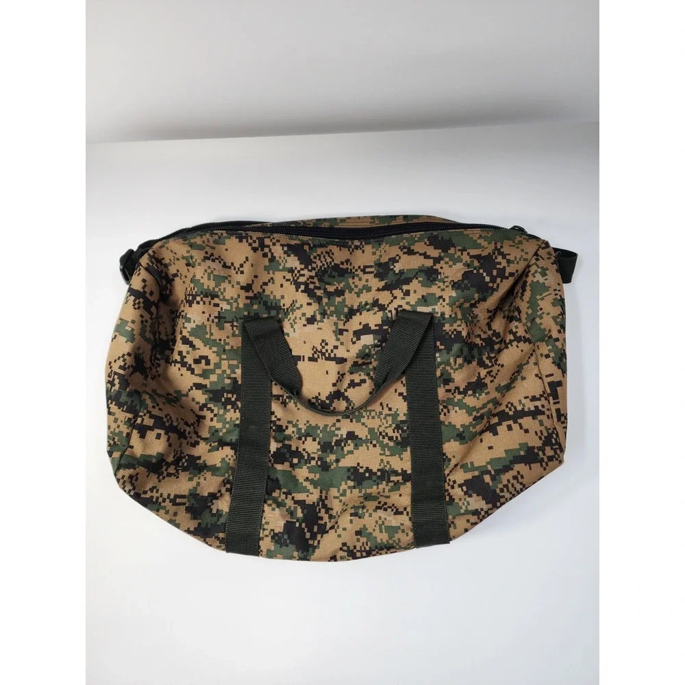MARPAT Digital Camo Duffel Bag Tactical Military Style Woodland Travel Gym Bag